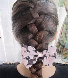 小女孩蜈蚣辫视频教程,打造时尚发型